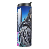 Futuristic Pop Star 0001 Thermosbecher (Nach links gedreht)