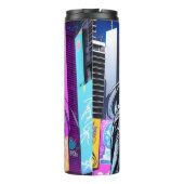 Futuristic Pop Star 0001 Thermosbecher (Rückseite)