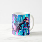 Futuristic Pop Star 0002 Kaffeetasse (VorderseiteRechts)