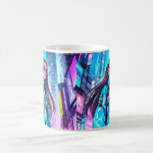 Futuristic Pop Star 0002 Kaffeetasse (Mittel)