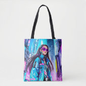 Futuristic Pop Star 0002 Tasche (Vorderseite)