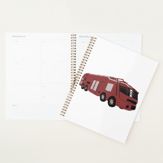 Futuristic Red Sci-Fi Command Vehicle Planer (Anzeige)