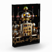 Futuristic Robot Bartender "Shaken or Stirred" Fotoblock (Links)