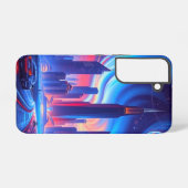 Futuristic Samsung Galaxy S22 Case Hülle (Rückseite (Horizontal))