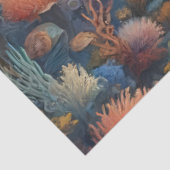 Futuristic scene of the Forest Landscape Seidenpapier (Ausschnitt)