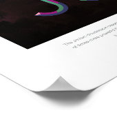 Futuristic Space Poster - Ballons auf Jupiter (Ecke)