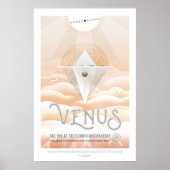 Futuristic Space Poster - Venusisches Observatory  (Vorne)