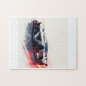 Futuristic Sports Car - Sleek AI Generated Design Puzzle (Horizontal)
