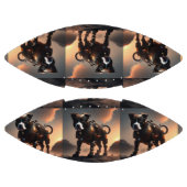 Futuristic Staffordshire Terrier Robot, Football (Paneele)