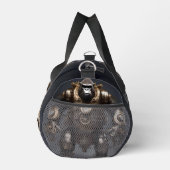 Futuristic Steampunk Gorilla, Duffle Bag (Rechts)