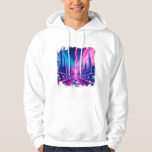 Futuristic Trip Hoodie (Vorderseite)