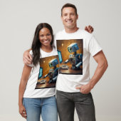 Futuristic Vibes ・ Robot Design ・ Technisch Inspir T-Shirt (Unisex)