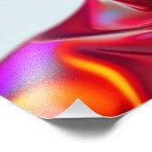 Futuristic woman portrait, sci-fi aesthetics, neon fotodruck (Ecke)