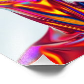 Futuristic woman portrait, sci-fi aesthetics, neon fotodruck (Ecke)