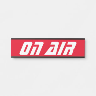 Futuristik auf Lufttür-Zeichen Türschild