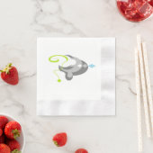 Futuristik Modern Geometric Napkins Serviette (Beispiel)