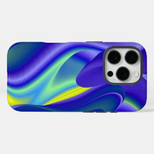 Futuristisch, abstrakt 3D-Rainbowart iPhone 16 Pro Hülle