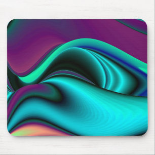 futuristisch, Abstrakt Regenbogen Mousepad