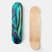 Futuristisch, Abstrakt Skateboard (Vorderseite)