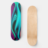 Futuristisch, Abstrakt Skateboard (Vorderseite)
