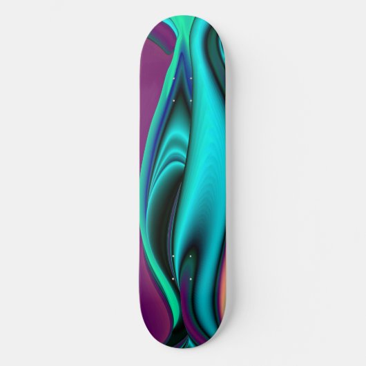 Futuristisch, Abstrakt Skateboard (Vorderseite)
