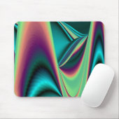 futuristisch, Abstrakter Regenbogen Mousepad (Mit Mouse)