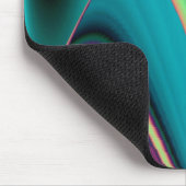 futuristisch, Abstrakter Regenbogen Mousepad (Ecke)