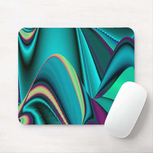 futuristisch, Abstrakter Regenbogen Mousepad (Mit Mouse)