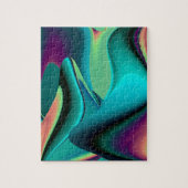 futuristisch, Abstrakter Regenbogen Puzzle (Vertikal)