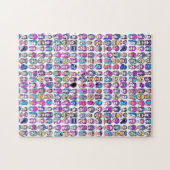 Futuristisch angehender High-Tech-Haarschwanz Puzzle (Horizontal)