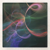 futuristisch glasuntersetzer (Vorderseite)