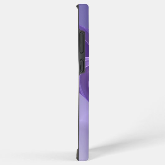 Futuristisch Lila Vortex Neon Abstrakt Case Samsung Galaxy Hülle (Rechte Seite)