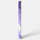 Futuristisch Lila Vortex Neon Abstrakt Case Samsung Galaxy Hülle (Linke Seite)