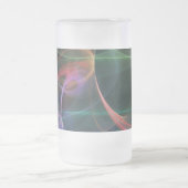 futuristisch mattglas bierglas (Mittel)