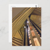 futuristisch postkarte (Vorne/Hinten)