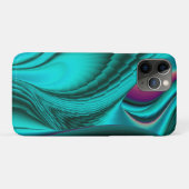 Futuristische Abstrakte 3D Metallic Rainbow Art Case-Mate iPhone Hülle (Rückseite (Horizontal))