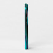 Futuristische Abstrakte 3D Metallic Rainbow Art Case-Mate iPhone Hülle (Hinten/Links)