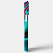 Futuristische Abstrakte 3D Metallic Rainbow Art Case-Mate iPhone Hülle (Rückseite / Rechts)