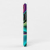 Futuristische Abstrakte 3D Metallic Rainbow Art Case-Mate iPhone Hülle (Hinten/Rechts)
