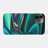 Futuristische Abstrakte 3D Metallic Rainbow Art Case-Mate iPhone Hülle (Rückseite (Horizontal))