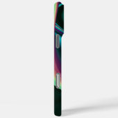 Futuristische Abstrakte 3D Metallic Rainbow Art Case-Mate iPhone Hülle (Rückseite / Rechts)