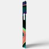 Futuristische Abstrakte 3D Metallic Rainbow Art Case-Mate iPhone Hülle (Rückseite / Rechts)