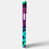 Futuristische Abstrakte 3D Metallic Rainbow Art Case-Mate iPhone Hülle (Rückseite / Rechts)