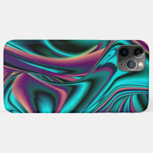 Futuristische Abstrakte 3D Metallic Rainbow Art Case-Mate iPhone Hülle