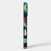 Futuristische Abstrakte 3D Metallic Rainbow Art Case-Mate iPhone Hülle (Rückseite / Rechts)