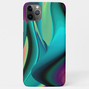 Futuristische Abstrakte 3D Metallic Rainbow Art Case-Mate iPhone Hülle