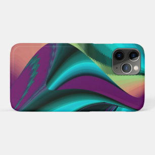 Futuristische Abstrakte 3D Metallic Rainbow Art Case-Mate iPhone Hülle