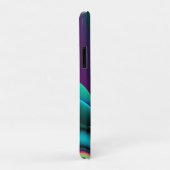 Futuristische Abstrakte 3D Metallic Rainbow Art Case-Mate iPhone Hülle (Hinten/Rechts)