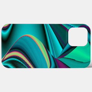 Futuristische Abstrakte 3D Metallic Rainbow Art Case-Mate iPhone Hülle