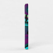 Futuristische Abstrakte 3D Metallic Rainbow Art Case-Mate iPhone Hülle (Hinten/Rechts)